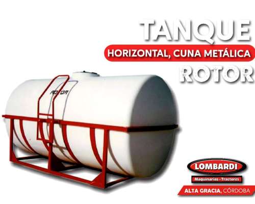 Tanque Horizontal con Cuna Metálica 6.700 Lts - Rotor