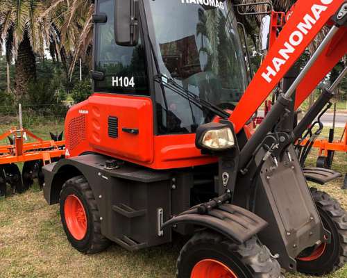 Hanomag H104 Pala Cargadora con Cabina