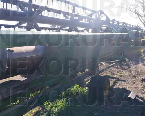Plataforma John Deere 630 Draflex, año 2007. 30 Pies