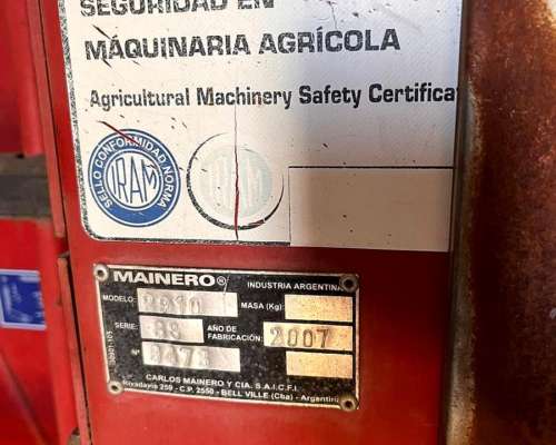 Mixer Mainero 2910 con Balanza