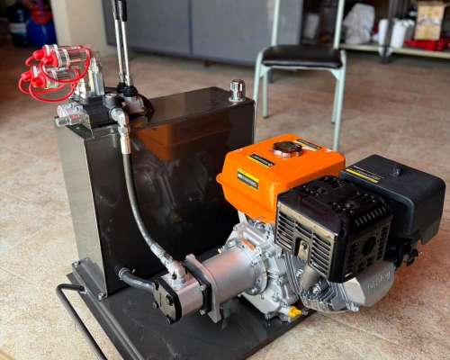 Central Hidráulica 2 Comandos C/motor Luqstoff 15 HP 420cc