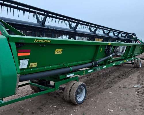 Plataforma John Deere 635f, año 2017