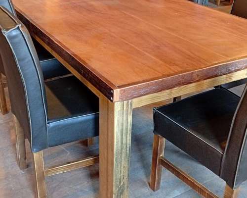 Mesa Tablón de Obra con Pinotea