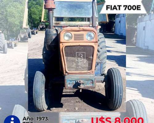 Tractor Fiate con Hidráulico