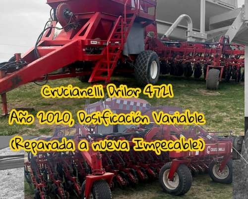 Crucianelli Drilor 4721 año 2020, Dosificación Variable
