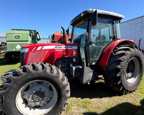 Tractor Massey Ferguson 4297, 2020, R. Patón, 129 HP