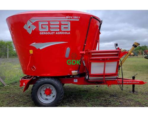 Mixer Vertical MGF 150f - Gea. con Goma y Balanza.