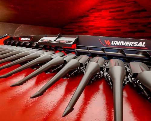 Cabezal Universal de 18 Surc con Embocador, con Placa Hid, C