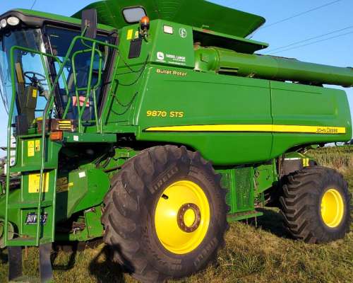 Cosechadora John Deere 9870 Modelo 2011