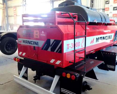 Acoplado Tanque Mancini de 3.000 Hasta 8.000 Litros