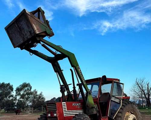 Tractor Fiat 980 DT con Pala Tedeschi