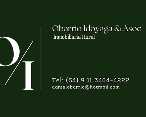 Alquier de Campo: 3400 Ha en Gral. Madariaga