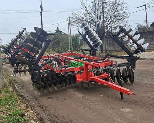 Rastra Desencontrada DAD 120 60x26 C/cañeria Hidr. Campra