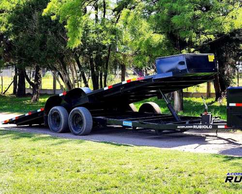 Acoplado Trailer Basculante para Auxilio 4 TN. de 6 Mts.