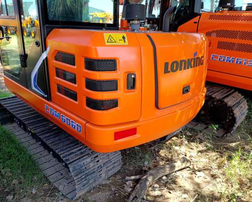 Miniexcavadora con Oruga Lonking