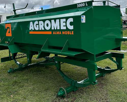 Acoplado Rural Tanque 3000 Litros Agromec