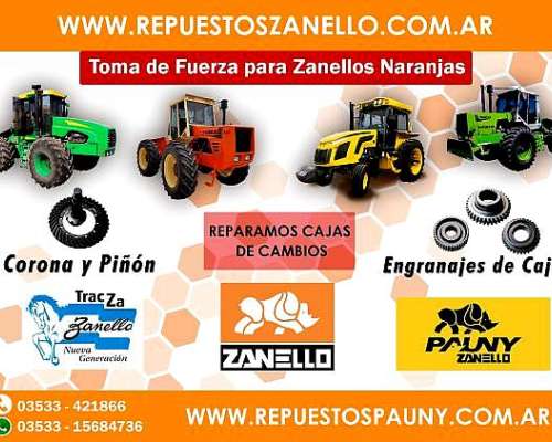 Llanta Zanello - Pauny - Tracza