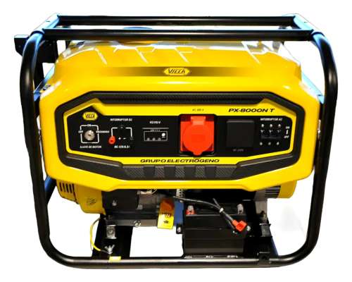 Grupo Electrógeno Villa Px-8000n T de 7 KVA Trifásico