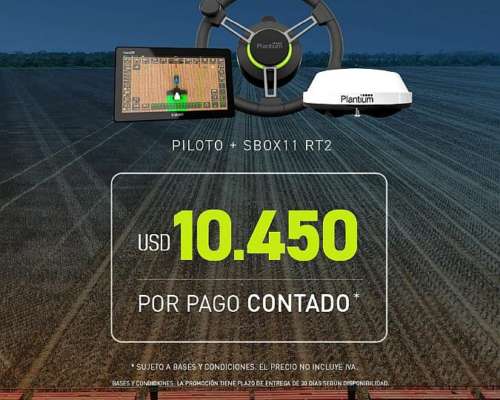 Piloto Automático Plantium Guidance+ SBOX11 Promo Especial