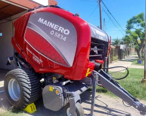 Rotoenfardadora Mainero con Cutter 5834
