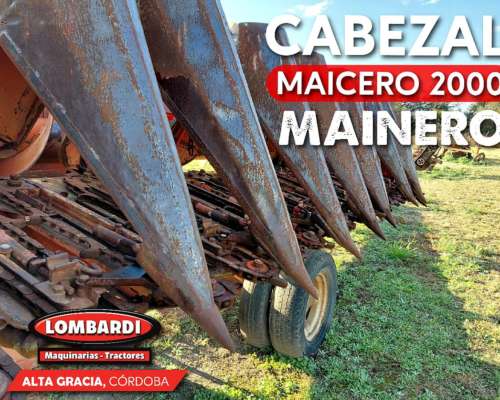 Cabezal Maicero Mainero 2000 Listo para Trabajar