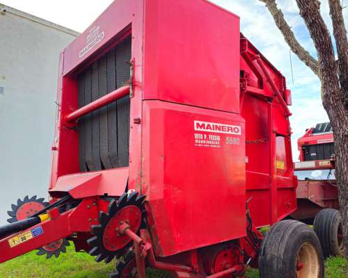 Rotoenfardadora Mainero 5880 - Monitor MRE 1000