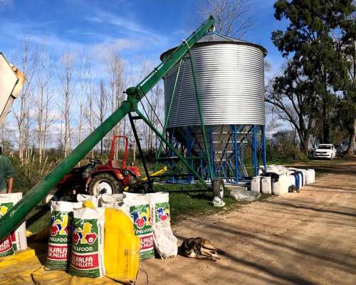 Silo Aereo 40 TN. Cono a 45