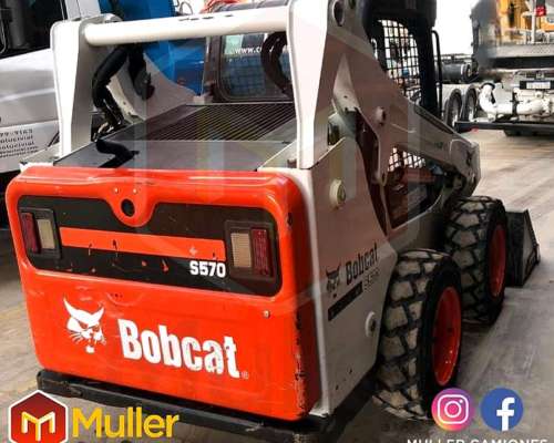 Mini Cargadora Bobcat S570 año 2018