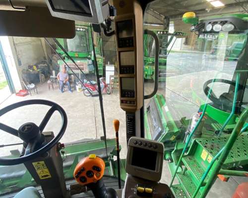 John Deere 9670 STS 30 Pies muy Linda