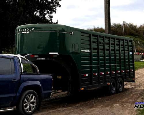 Semirremolque Homologado para Caballos Formato Americano