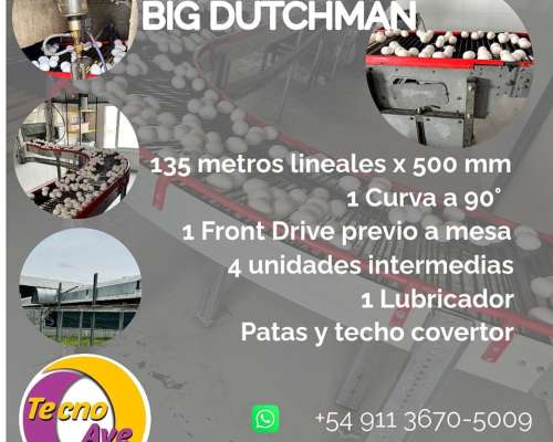 Conveyor 135 Mts X 500 MM