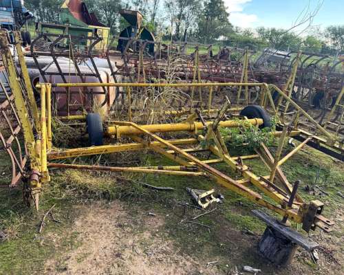 Balanzon Rastra de Dientes con Rabasto Hidraulico Completo