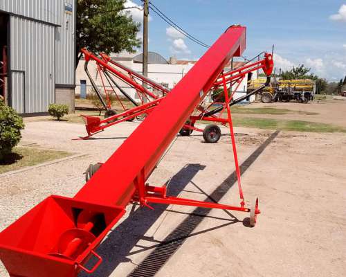 Elevadores de Granos Humedos y Forrajes Pierini de 6 Mts.