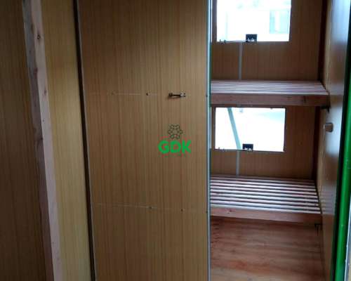 Casilla Rural 2 Camas 4.50 X 2 Mts Chapa Blanca. Rogriv