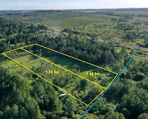 Se Vende Chacra de 1.5 Ha con Arroyo