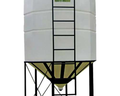 Silo Plástico 9.400 Lts - Rotor Cheques sin Interés