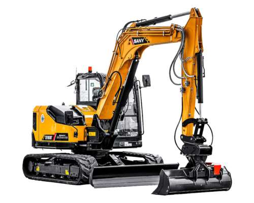 Mini Excavadora Sy80u, Desde