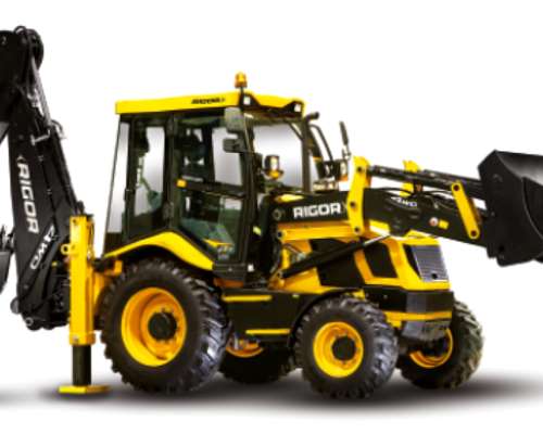 Pala y Retro Rigor (perkins de 100 HP) - Brazo Extensible