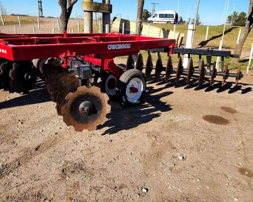 Rastra Disco Desencontrada Crucianelli de 40 Discos