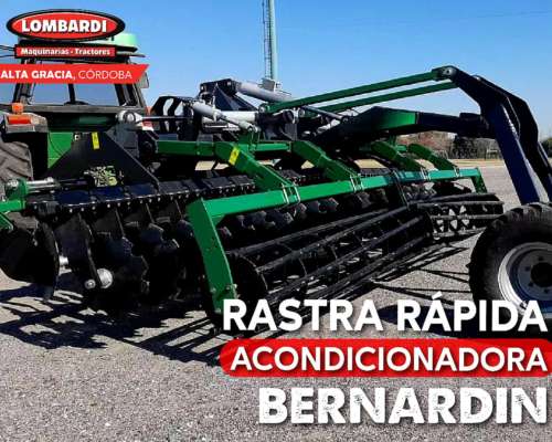 Rastra Rápida Bernardin Financiación por Años + Descuento