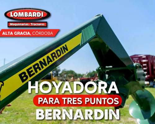 Hoyadora para Tres Puntos Bernardin Lista para Trabajar