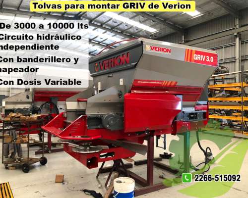Fertilizadora Verión para Montar.