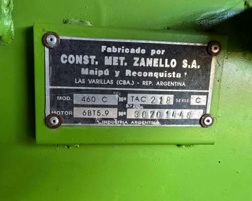 Zanello Articulado 460c Turbo Año: 1996 u$s Agroads