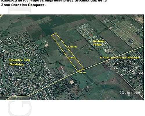 Campo de 16 Hectareas Ideal para Emprendimiento