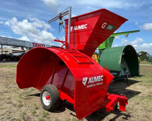 Embolsadora de Granos Aumec Equipada con Barra de Mando