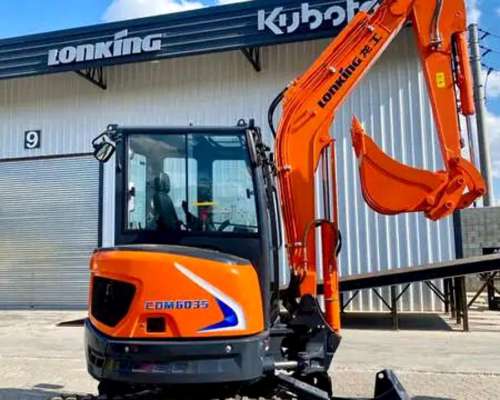 Excavador Hidráulico Sobre Orugas Lonking Modelo CDM6035