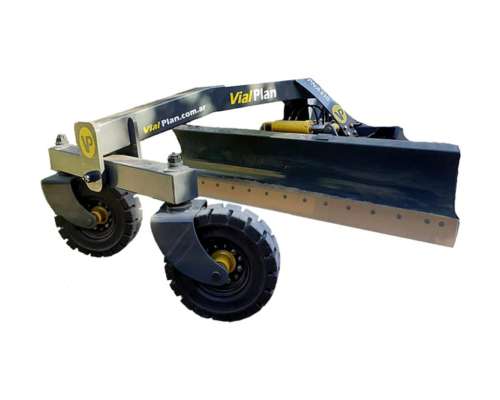 Pala Niveladora con Apoyo - Implemento para Minicargadora