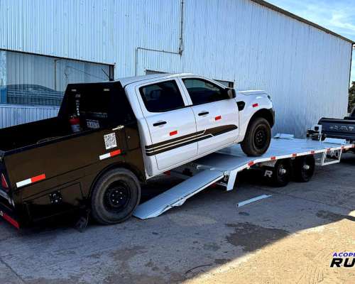 Tráiler Balancin Homologado Ruedas Abajo para 3 TN.