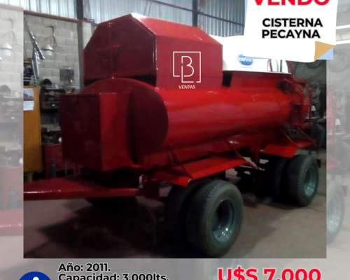 Cisterna con Tanque de Agua Pecayna