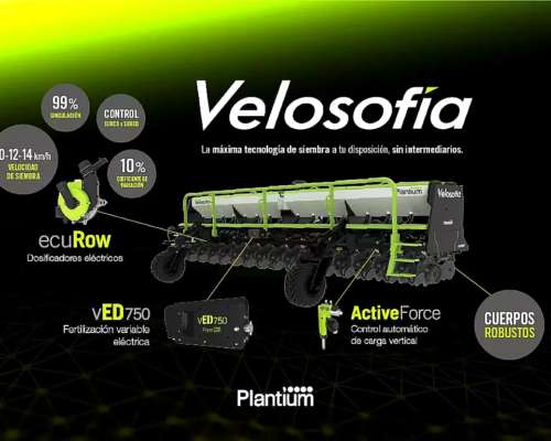 Sembradora Velosofía AIR Plantium